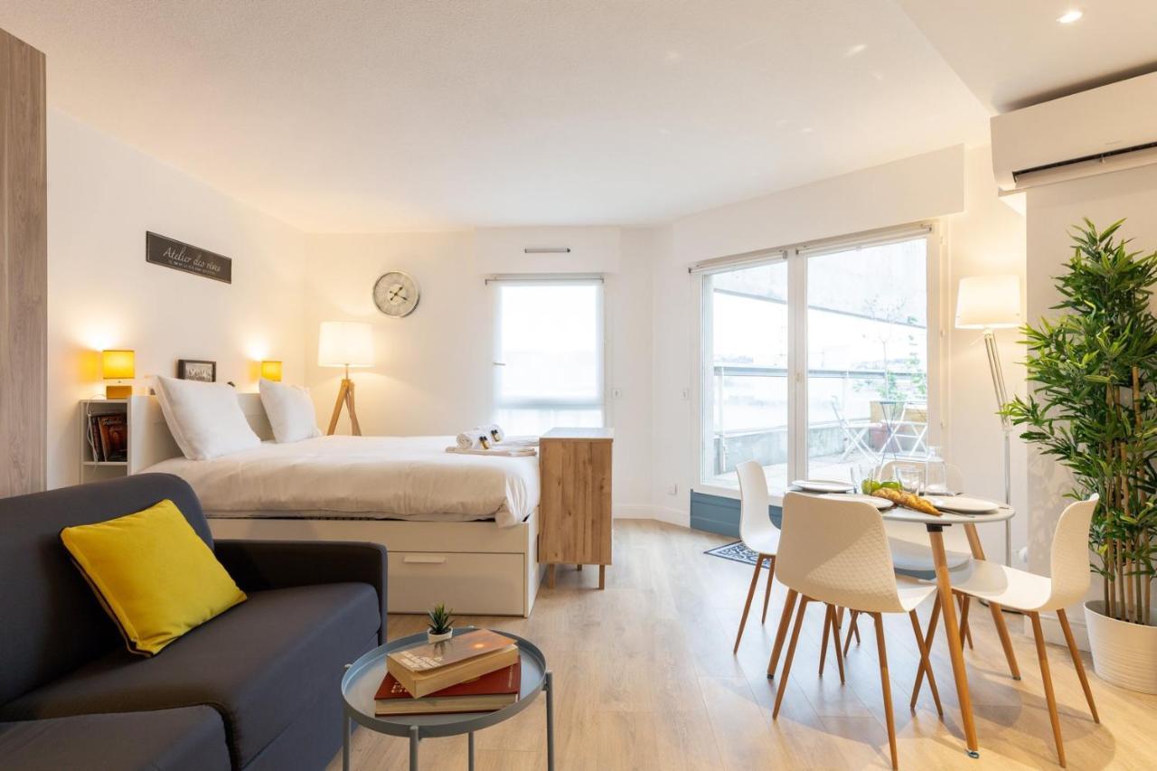 Guestready - Studio Gerland Neuf Avec Terrasse Lyon Extérieur photo